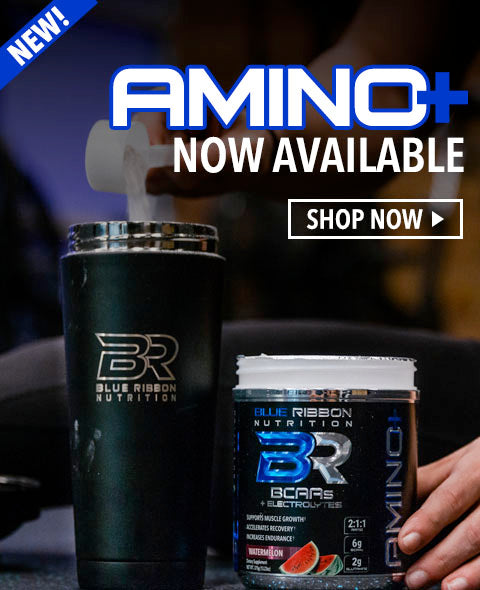 AMINO+ BCAA's product with glutamine and electrolytes to help recovery and build muscle